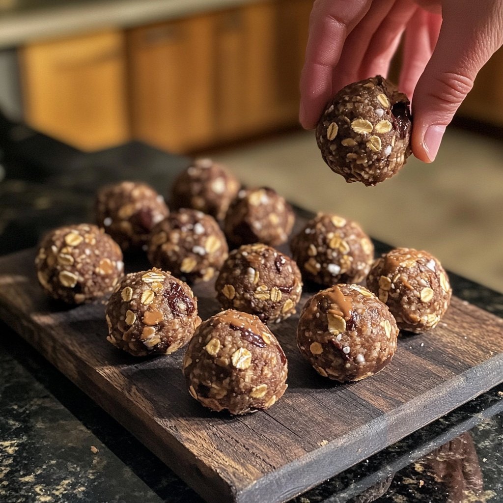 No-bake Chocolate Protein Balls