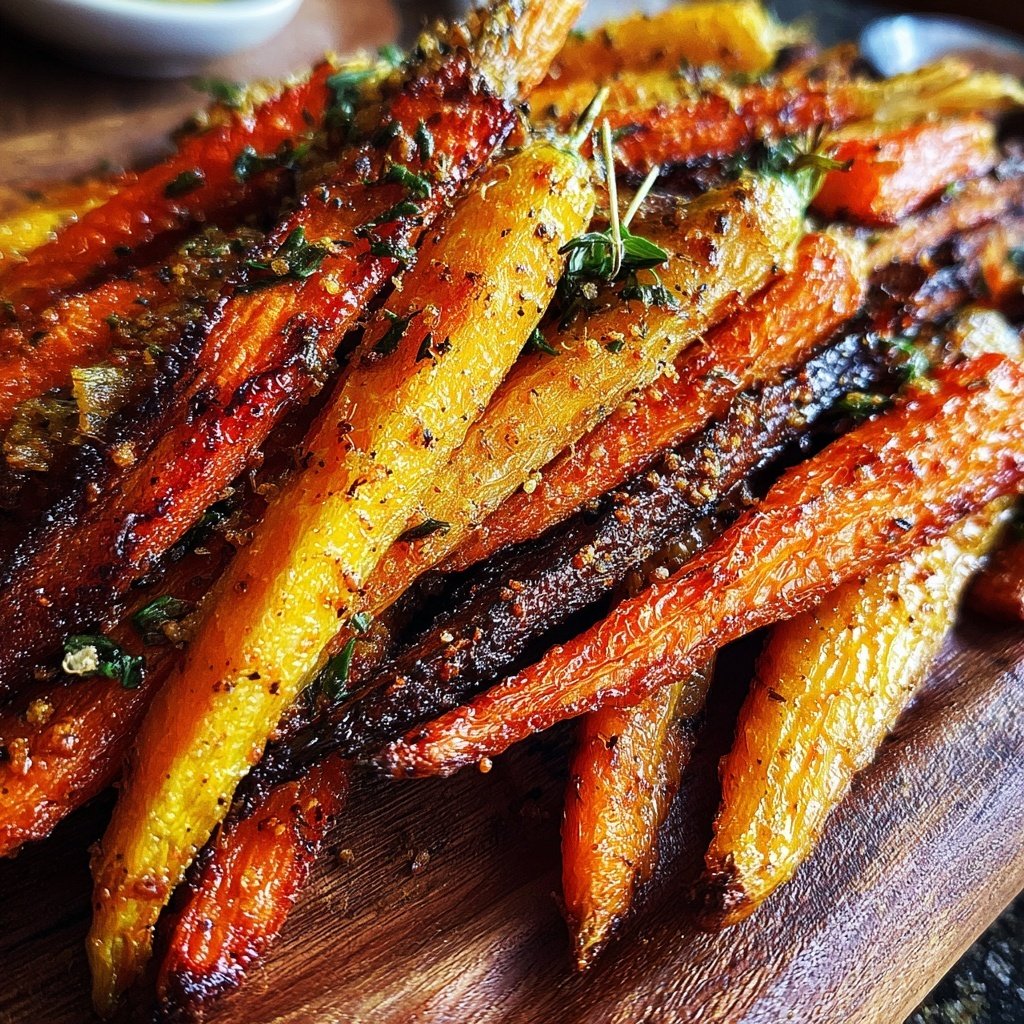 Jamaican Roasted Carrot Medley