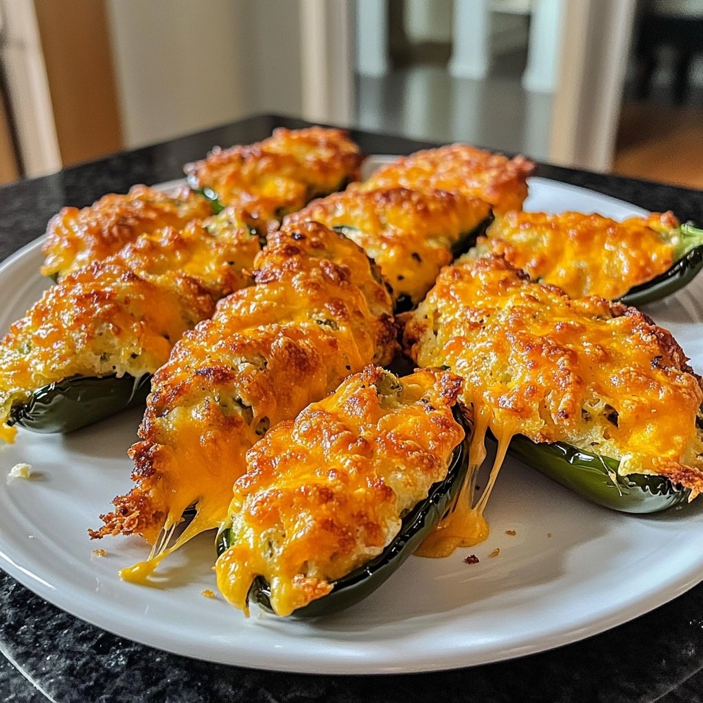Jalapeno Poppers with Herb Breadcrumbs