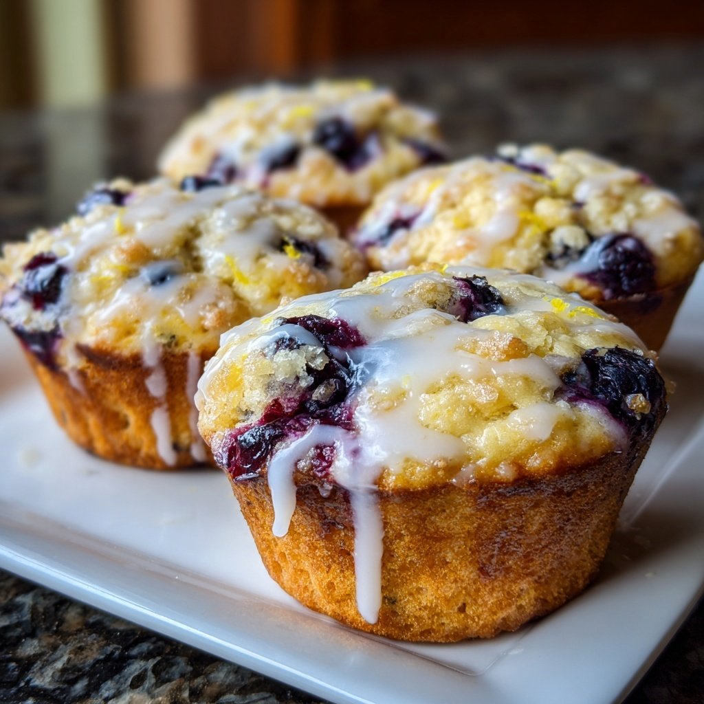 Blueberry Lemon Muffins